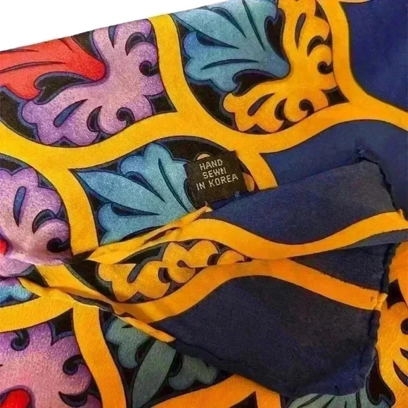 Vintage silk scarf Designed in USA Rush Limbaugh - Picture 4 of 5